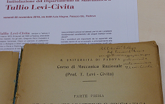 Dedica di T. Levi-Civita a Francesco d'Arcais